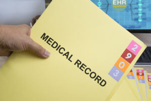 records of medical issues